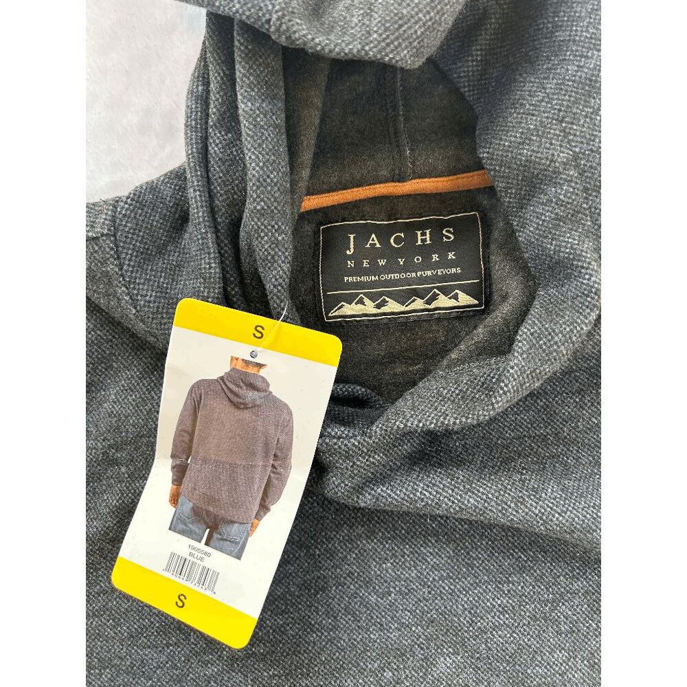 Jachs New York Hooded Pullover Charcoal Gray, Size S NWT, Outdoor, Spring - Picture 6 of 8